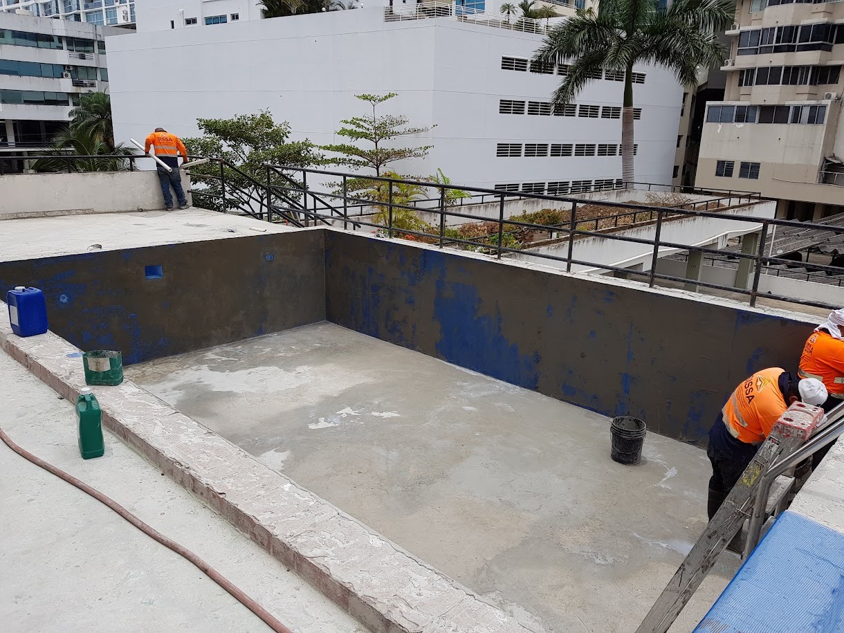 Impermeabilización de piscinas