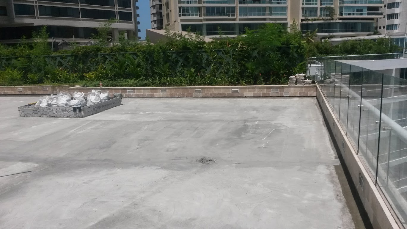 Cambio de mármol de piso terraza e impermeabilización